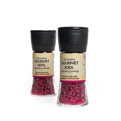 Punane gourmet soolaveski pohla ja lavendliga