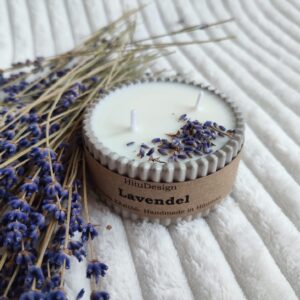 Rapsivahast küünal LAVENDEL