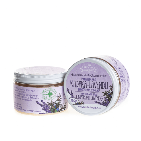 Kadaka-lavendli ihuhõõruja meresoolaga, 150g